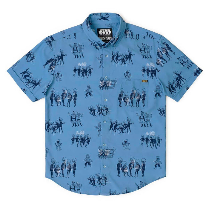 RSVLTS Star Wars Short Sleeve Shirt Star Wars™ "A Hard Day's Node" – KUNUFLEX Short Sleeve Shirt