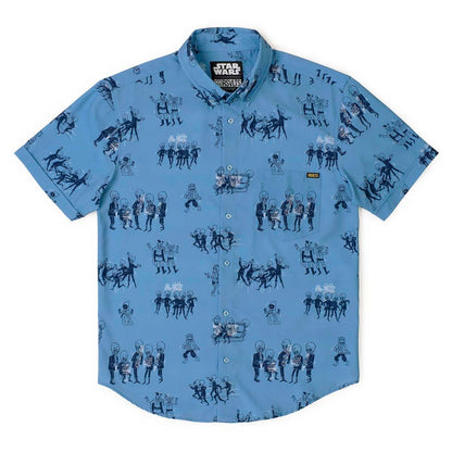 RSVLTS Star Wars Short Sleeve Shirt Star Wars™ "A Hard Day's Node" – KUNUFLEX Short Sleeve Shirt