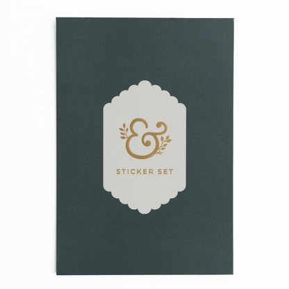Antique Floral Sticker Set - Archer and Olive