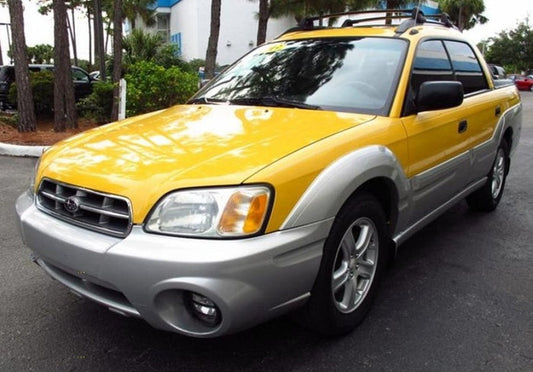 Subaru 23Y Baja Yellow Basecoat Clearcoat Quart Complete Paint Kit