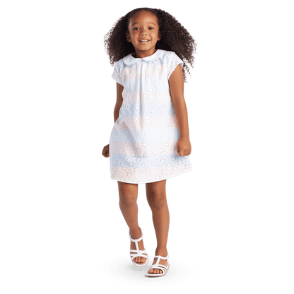 Sunny Flowers Dress for Little Girls