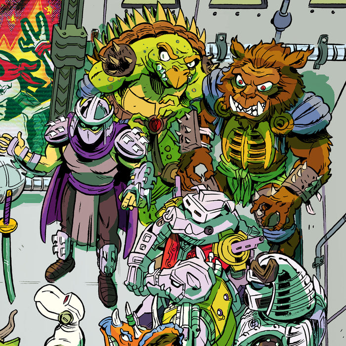 Teenage Mutant Ninja Turtles "Villain Party" Poster