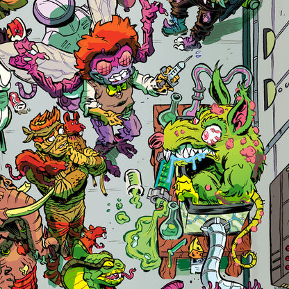 Teenage Mutant Ninja Turtles "Villain Party" Poster