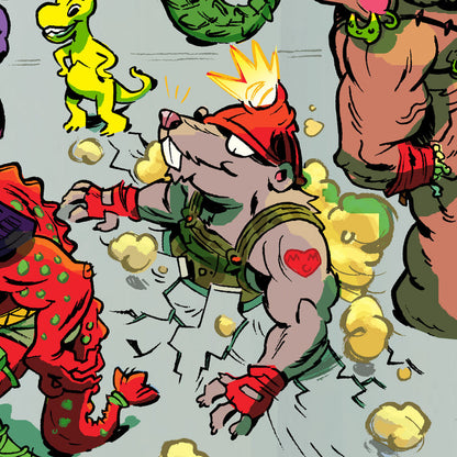 Teenage Mutant Ninja Turtles "Villain Party" Poster