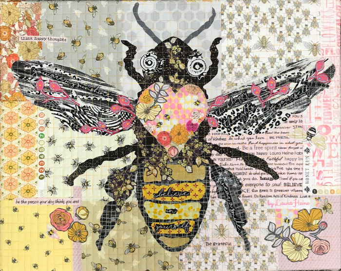 Teeny Tiny #6 Collage Kit- Bee