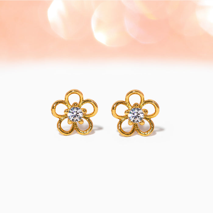 Teeny Tiny Flower Studs