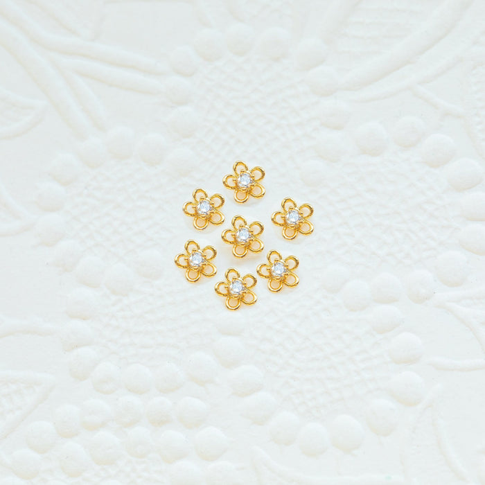 Teeny Tiny Flower Studs