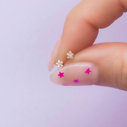 Teeny Tiny Star Studs