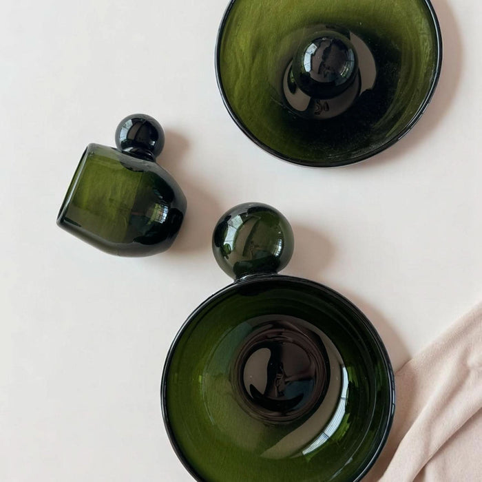 Tezon Green Bowl - alternate view
