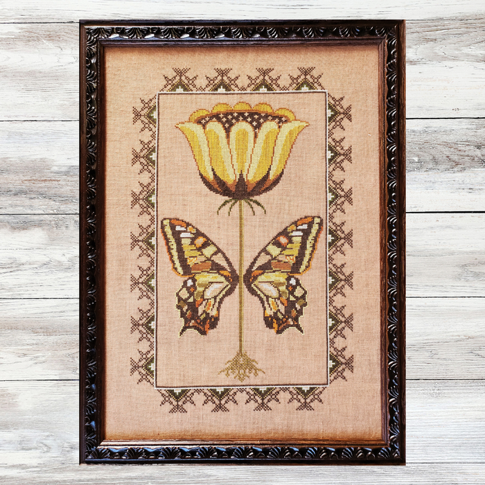 The Artsy Housewife - A Study in Garden Fairies - Chart and/or Roxy Floss Conversion