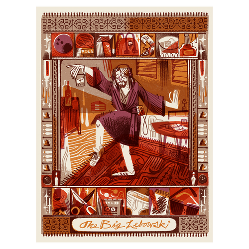 The Big Lebowski Poster