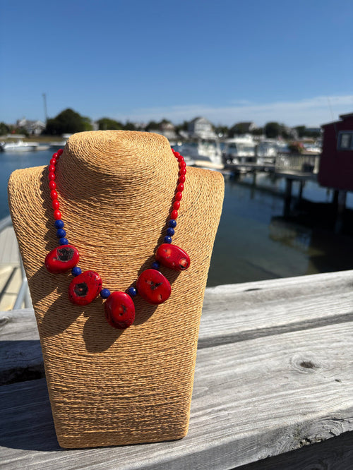 The Cardinal Statement Necklace