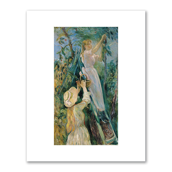 Berthe Morisot, The Cherry Picker, 1891, Musee Marmottan Monet, Paris, PE 13608. Photo © Bridgeman Images. Fine Art Prints in various sizes by Museums.Co