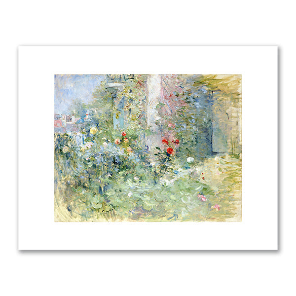 Berthe Morisot, The Garden at Bougival, 1884, Musee Marmottan Monet, Paris. Photo © Bridgeman Images. Fine Art Prints in various sizes by Museums.Co