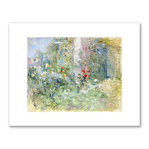 Berthe Morisot, The Garden at Bougival, 1884, Musee Marmottan Monet, Paris. Photo © Bridgeman Images. Fine Art Prints in various sizes by Museums.Co