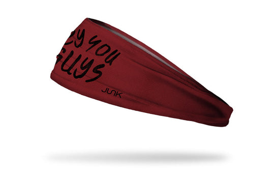 The Goonies: Hey You Guys Wordmark Big Bang Lite Headband - View 1