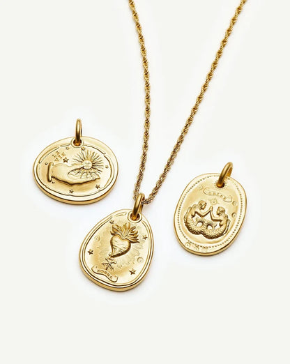 The Heart Talisman Pendant | 18ct Gold Plated Pendants Missoma
