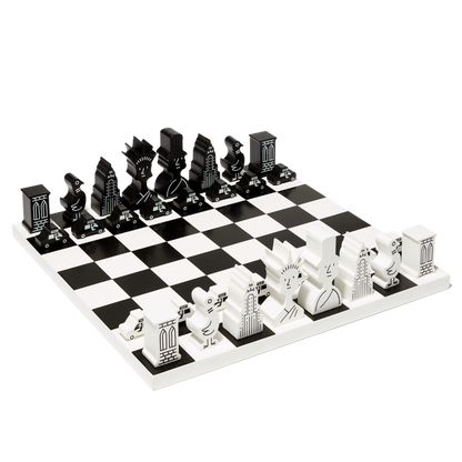 The Printworks x‬‭ The New Yorker‬‭ Chess Set
