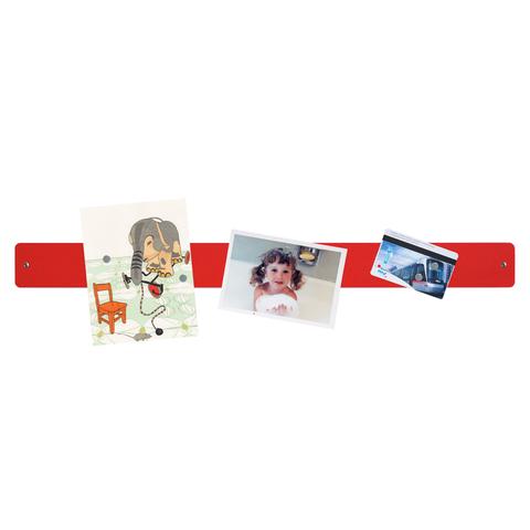 Three X Three Bulletin Board Strip Red  (28" x 2.5")