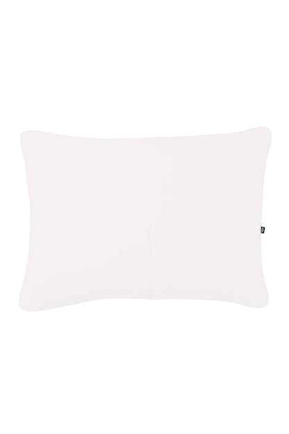 White pillow on a white background