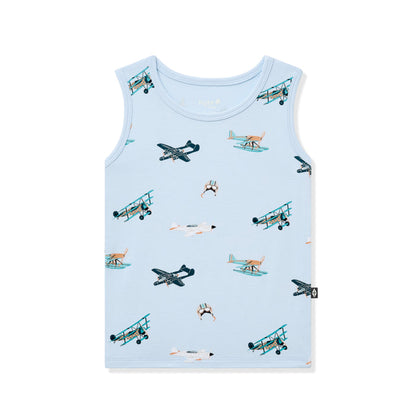 Product photo of the Toddler Tank Top in Take Off on a white surface