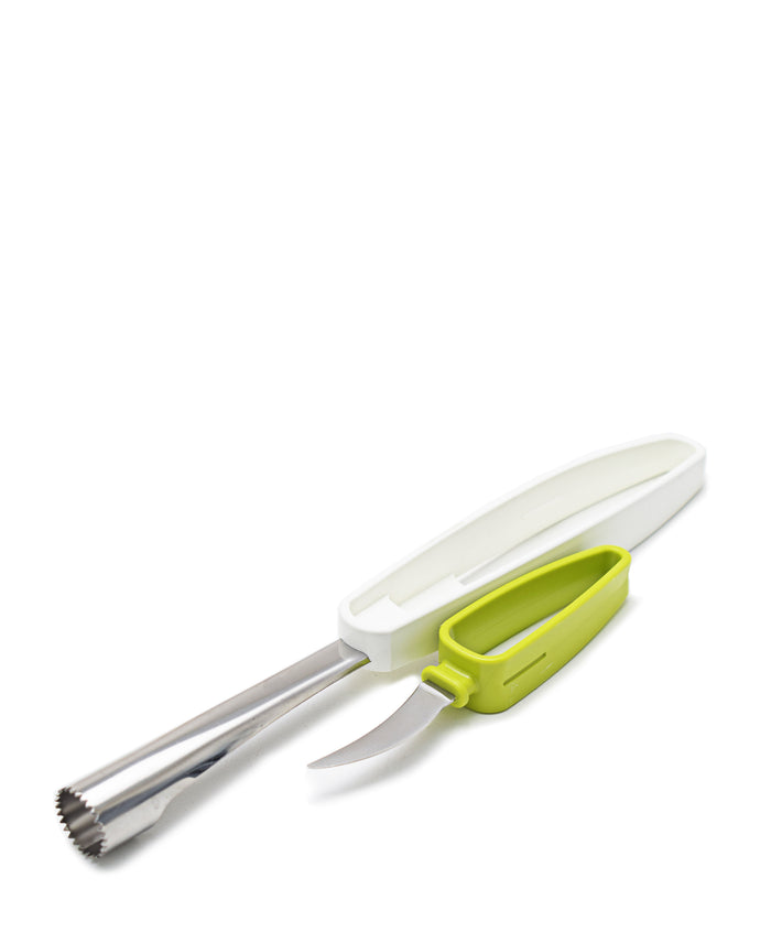 Tomorrows Kitchen Apple Corer and Knife core and peel