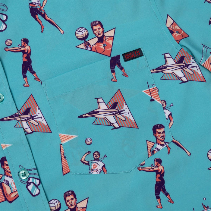 RSVLTS Top Gun Short Sleeve Shirt Top Gun "Playing with the Boys" – KUNUFLEX Short Sleeve Shirt Top Gun "Playing with the Boys" – KUNUFLEX Short Sleeve Shirt