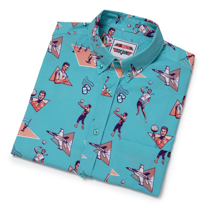 RSVLTS Top Gun Short Sleeve Shirt Top Gun "Playing with the Boys" – KUNUFLEX Short Sleeve Shirt Top Gun "Playing with the Boys" – KUNUFLEX Short Sleeve Shirt