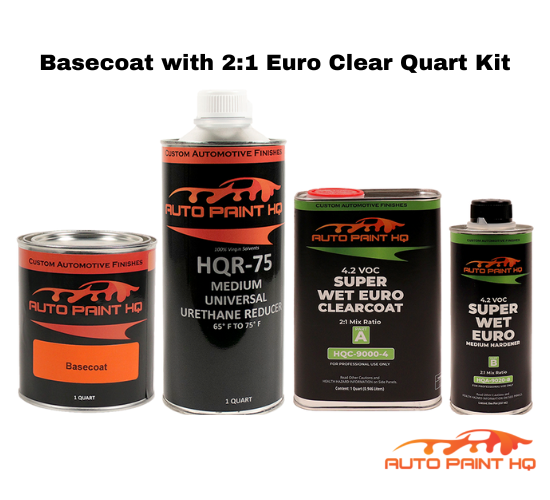 Toyota 4Z2 Mudbath Basecoat Clearcoat Quart Complete Paint Kit