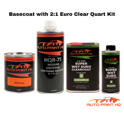 Toyota 4Z2 Mudbath Basecoat Clearcoat Quart Complete Paint Kit