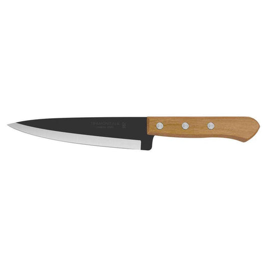 Tramontina Cutleria Carbon Cooks Knife 6" Dark Blade