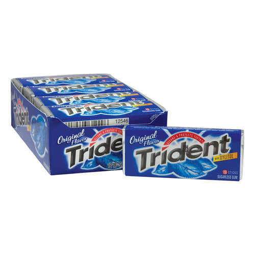 Trident Original Sugar Free Gum - 12ct