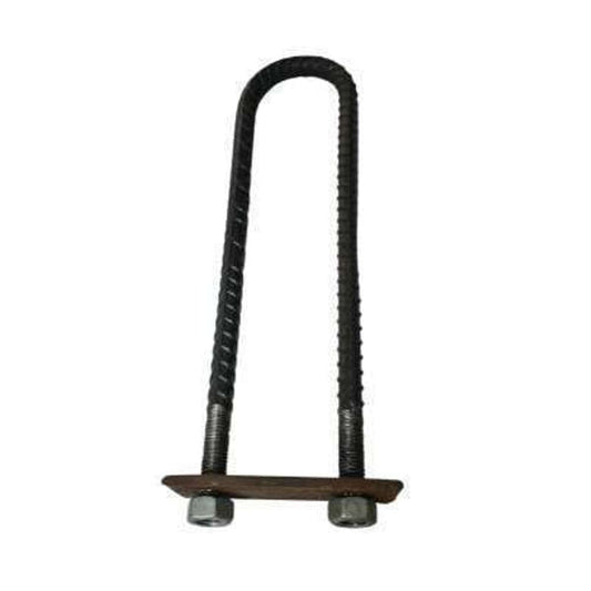 U Bolt 18 x 1/2" w/ 6" Plate & Nut