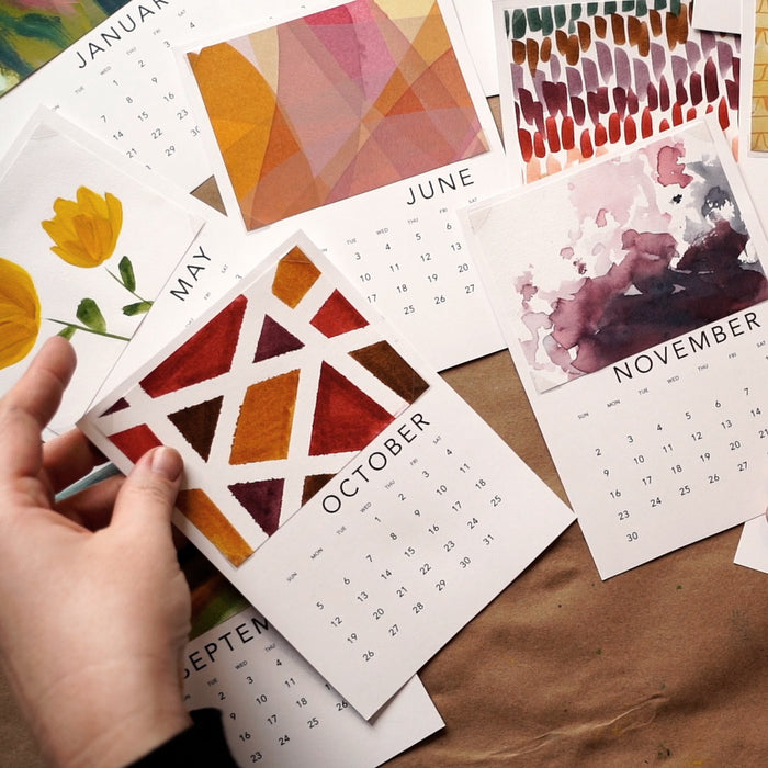 UNBOUND Advent Art Calendars eCourse - Archer and Olive