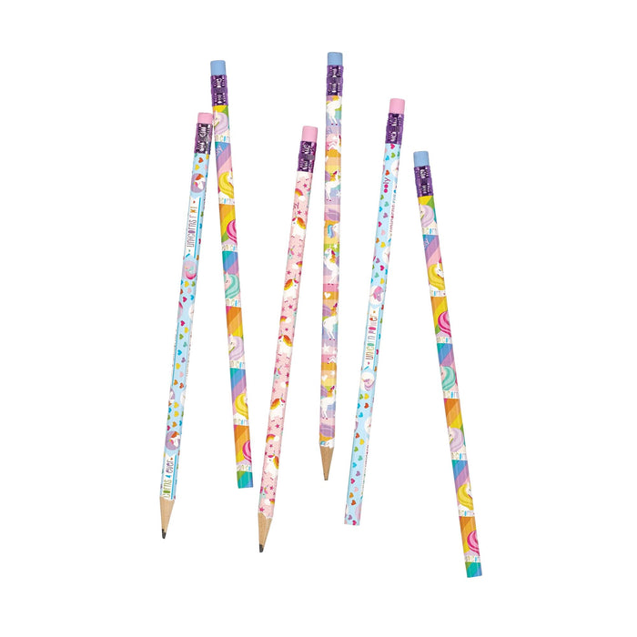 OOLY Unique Unicorns Graphite Pencils 6 pencils out of packaging