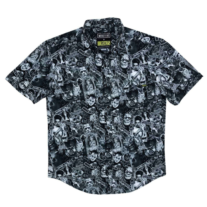 RSVLTS Universal Monsters Short Sleeve Shirt Universal Monsters "Monster Mashup" – KUNUFLEX Short Sleeve Shirt