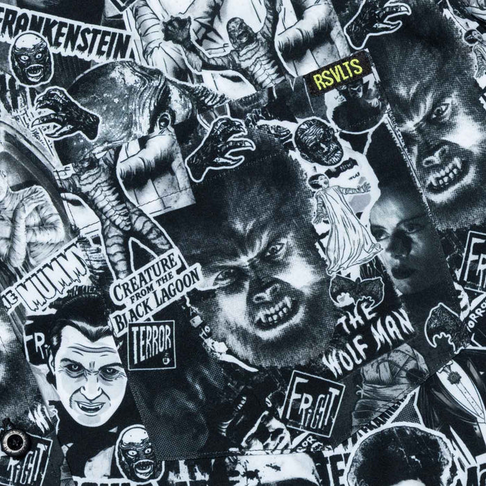 RSVLTS Universal Monsters Short Sleeve Shirt Universal Monsters "Monster Mashup" – KUNUFLEX Short Sleeve Shirt