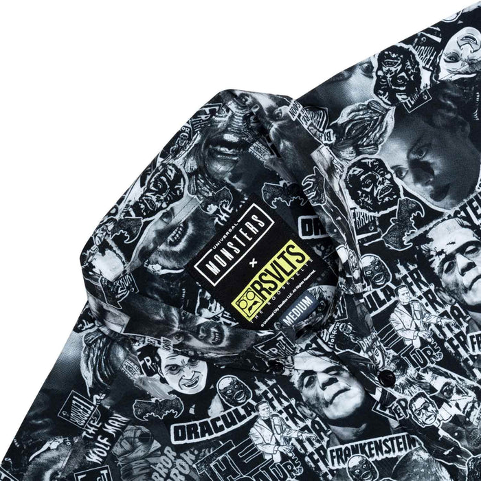 RSVLTS Universal Monsters Short Sleeve Shirt Universal Monsters "Monster Mashup" – KUNUFLEX Short Sleeve Shirt