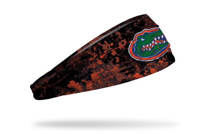 University of Florida: Grunge Black Big Bang Lite Headband - View 2