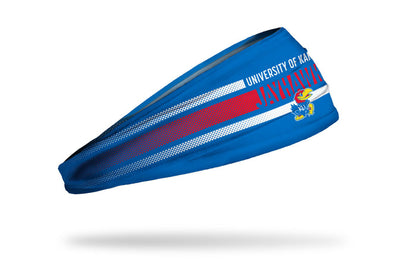 University of Kansas: Faded Stripe Big Bang Lite Headband - View 2