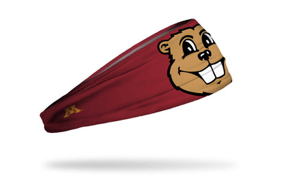 University of Minnesota: Goldy Big Bang Lite Headband - View 2