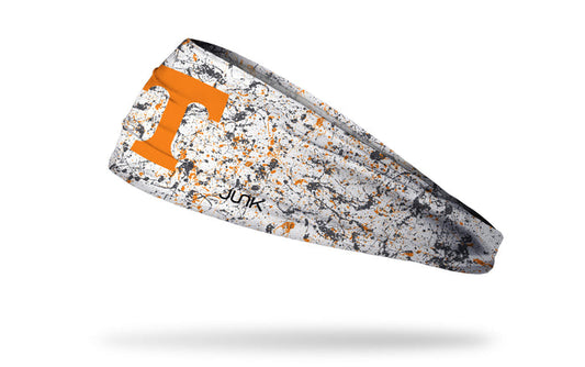 University of Tennessee: Splatter White Big Bang Lite Headband - View 1