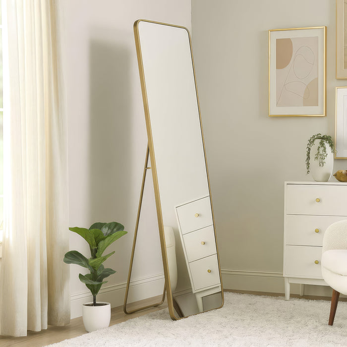 Urban Style Reflections Free Standing Mirror Gold | 150cm