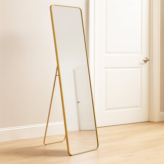 Urban Style Reflections Free Standing Mirror Gold | 150cm