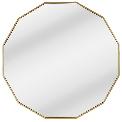 Urban Style Reflections Geometric Mirror Gold | 90cm