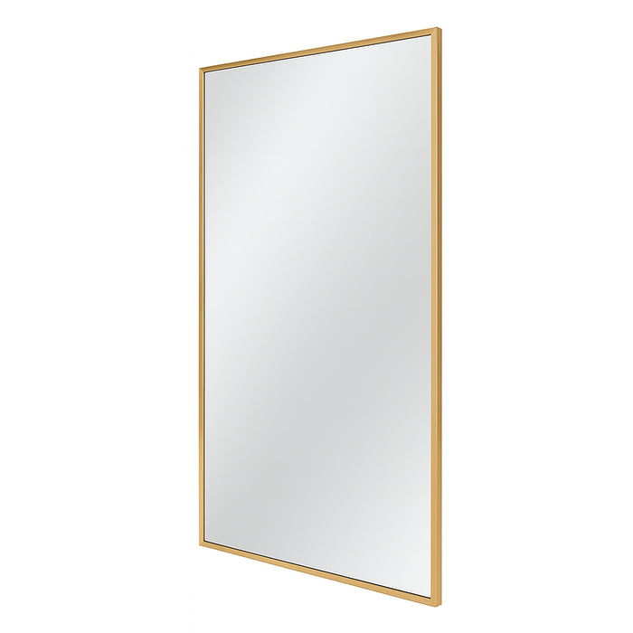 Urban Style Reflections Rectangular Mirror Gold | 90cm