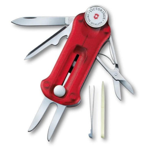 VICTORINOX 69718ASI Swiss Army Golf Tool Ruby