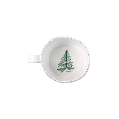 Vietri Lastra Holiday Jumbo Cup Dinnerware Vietri
