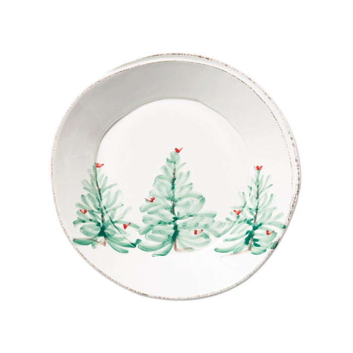 Vietri Lastra Holiday Pasta Bowl Dinnerware Vietri