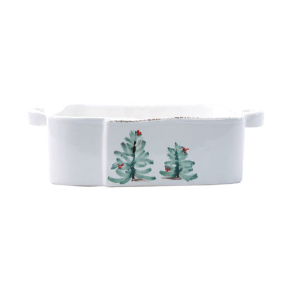 Vietri Lastra Holiday Square Baker Dinnerware Vietri